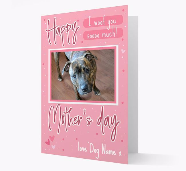 Happy Mother's Day - Personalized {breedFullName} Photo Upload Card